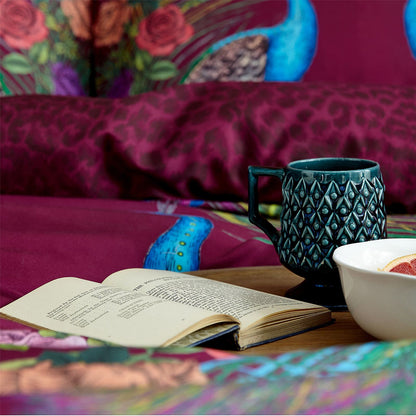 Matthew Williamson Xanadu Peacock Plum Duvet Cover Set