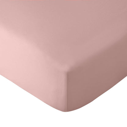 Catherine Lansfield So Soft Non Iron Blush Pink Fitted Sheet