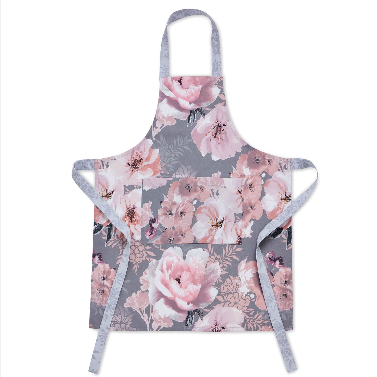 Dramatic Grey Adult Apron