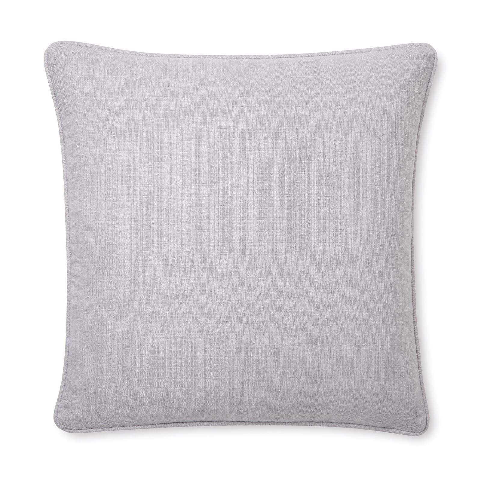 Textured Blackout Silver Filled Cushion