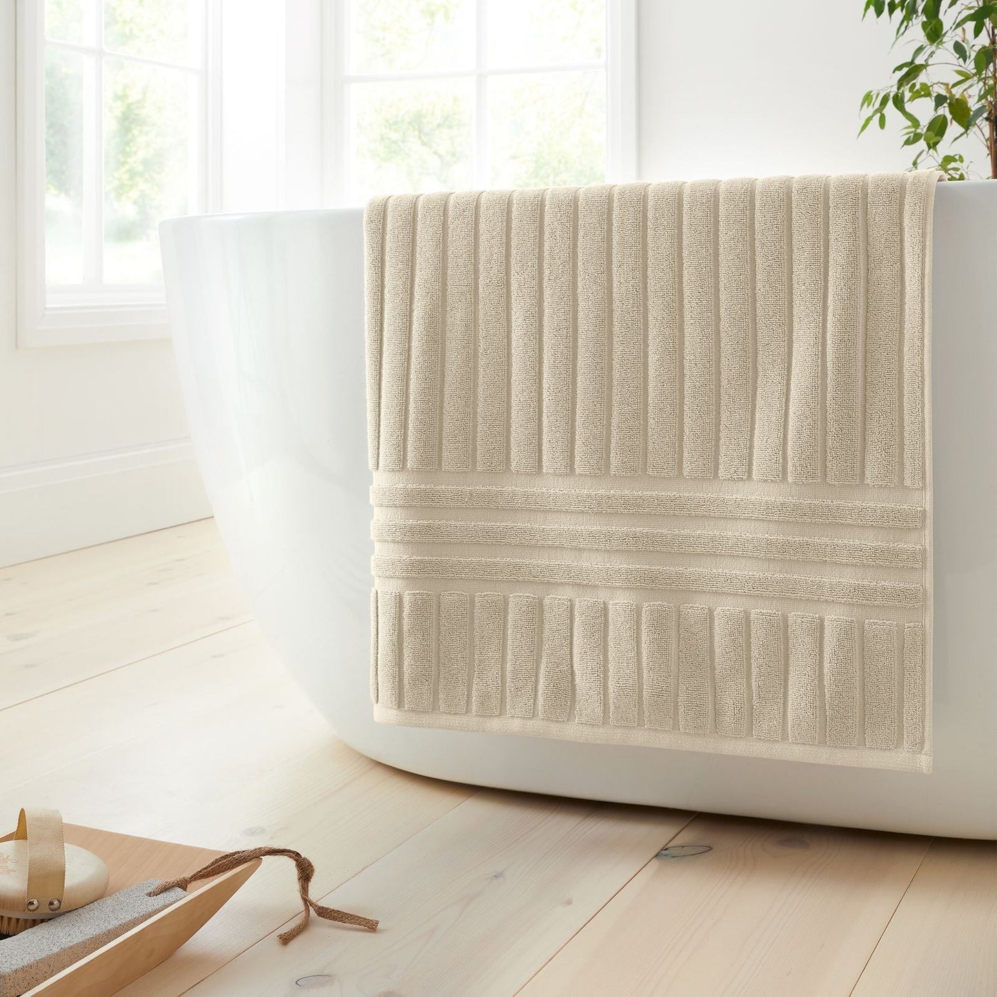 Bianca Hotel Towel Natural Towel and Sheet