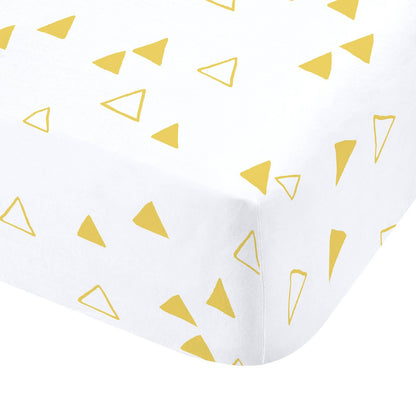 Giraffe Yellow Fitted Sheet