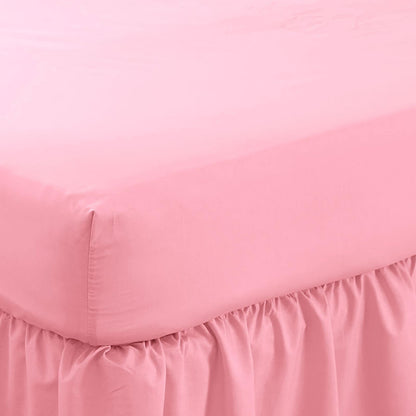 Poetry Dusky Pink 30cm Fitted Sheet