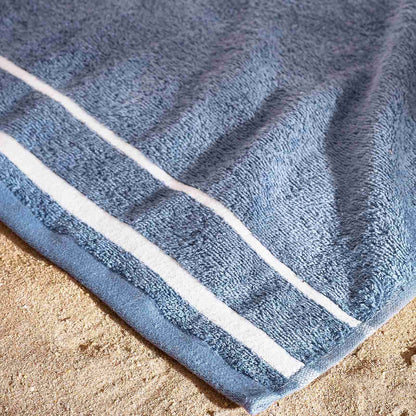 Anchors Blue Beach Towel