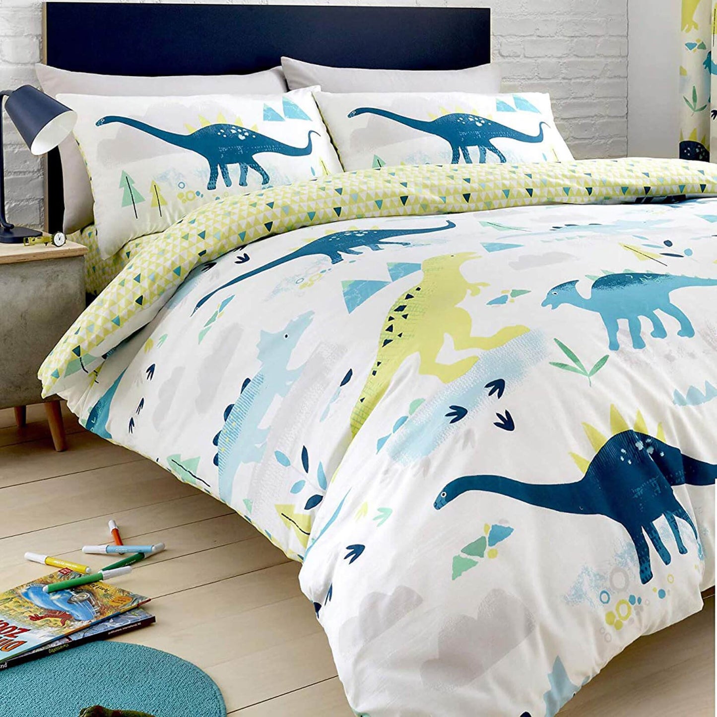 Dino Kids Multi Kids Duvet Set