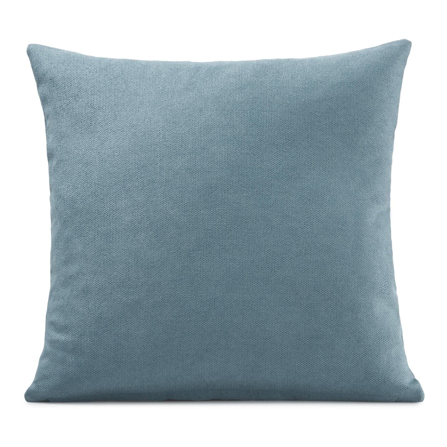 Velvet Chenille Teal Cushion Cover