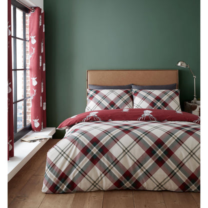 Munro Stag Red Duvet Set