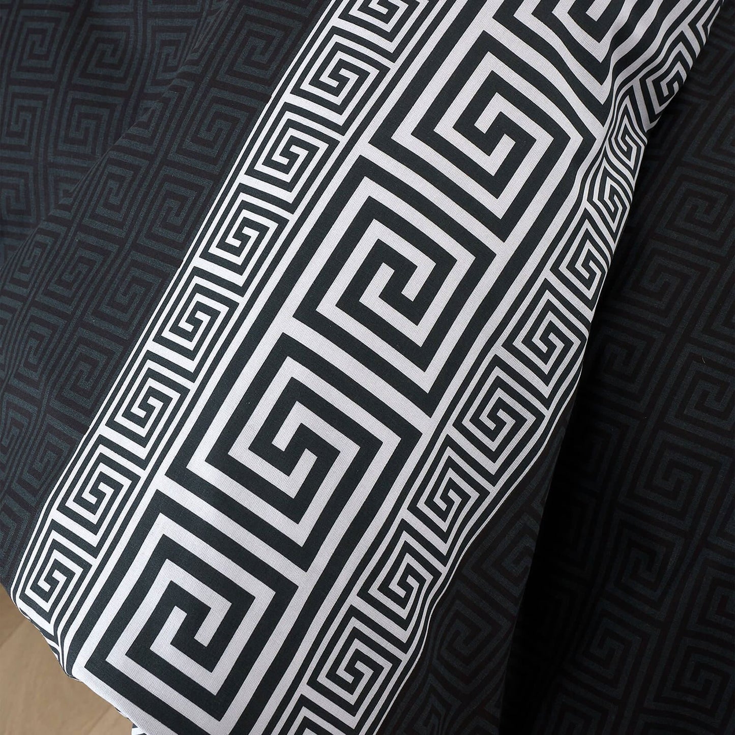 Artemis Black Duvet Cover Set