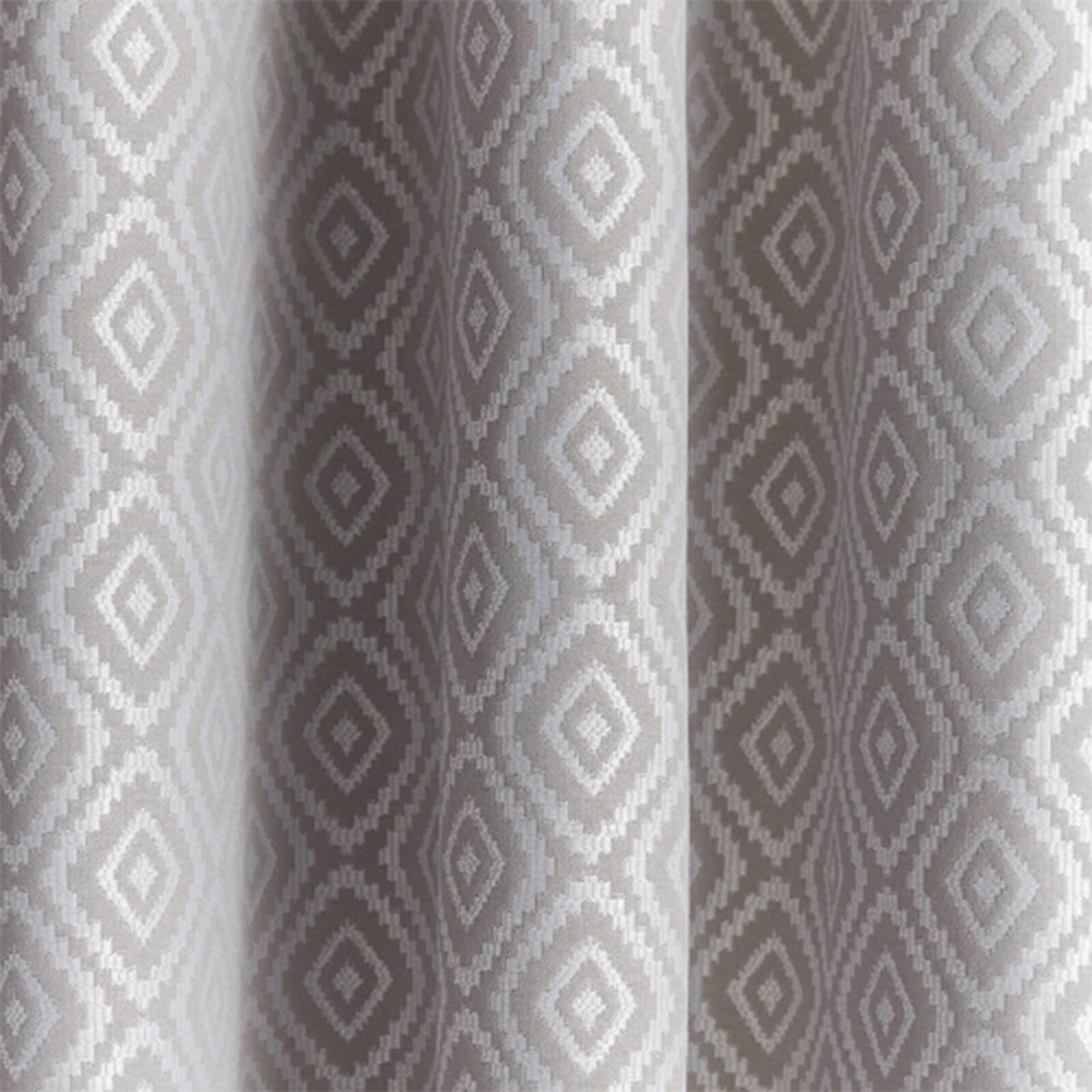 Asha Grey Eyelet Curtains