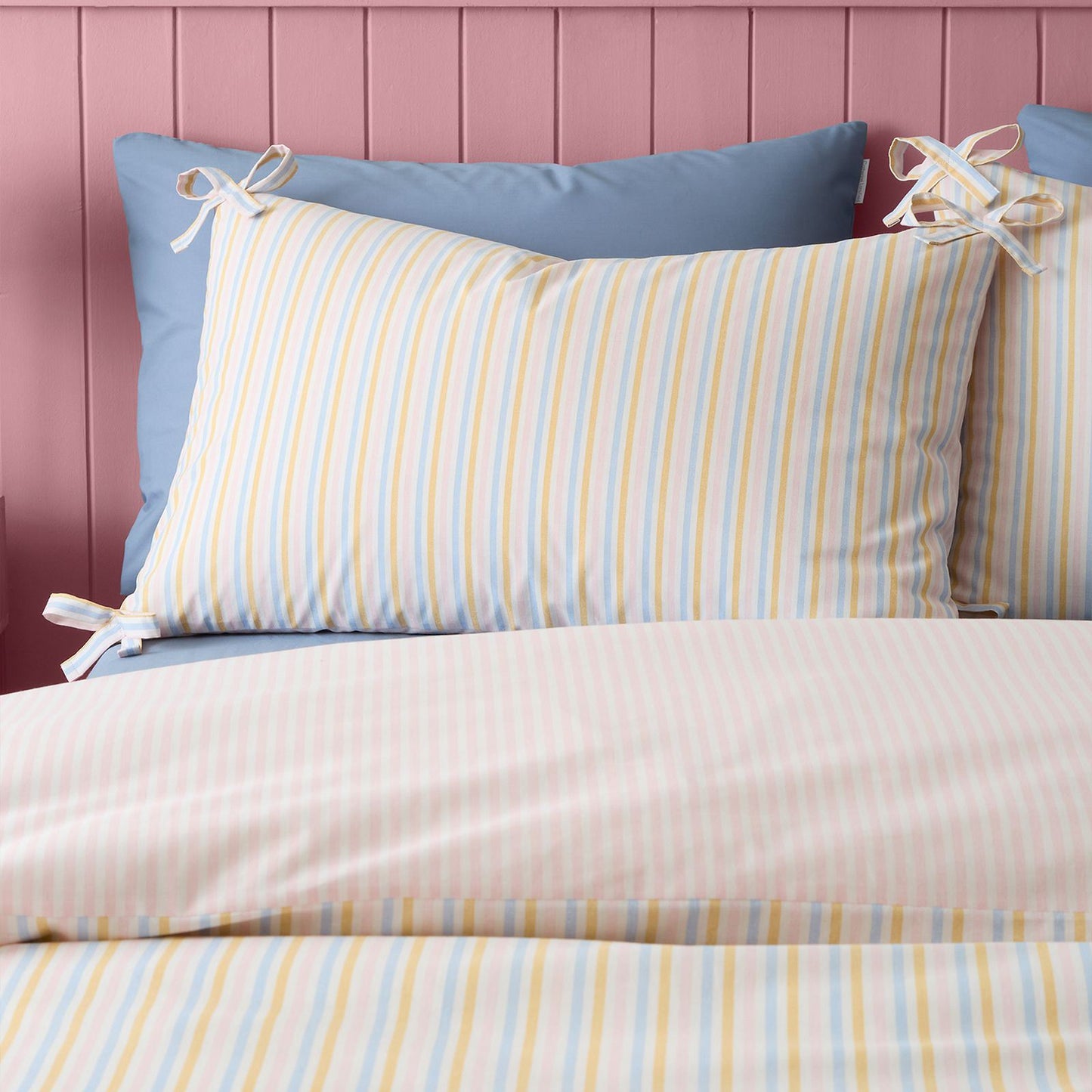 Brighton Stripe Pastel Duvet Cover Set