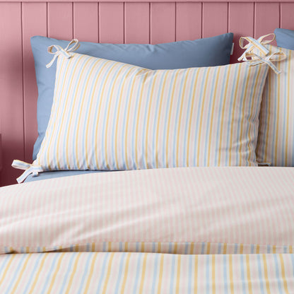 Brighton Stripe Pastel Duvet Cover Set