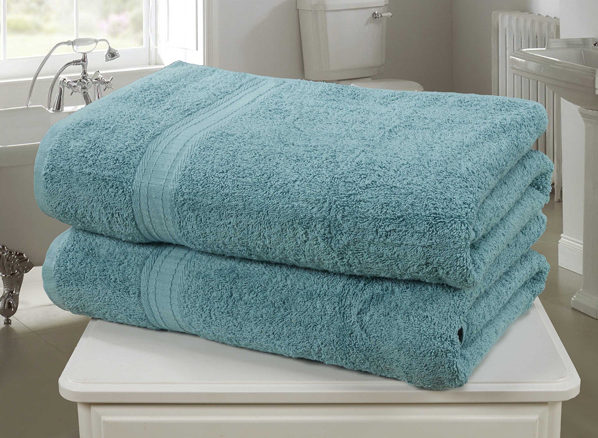 Royal Kensington Turquoise Bath Sheet