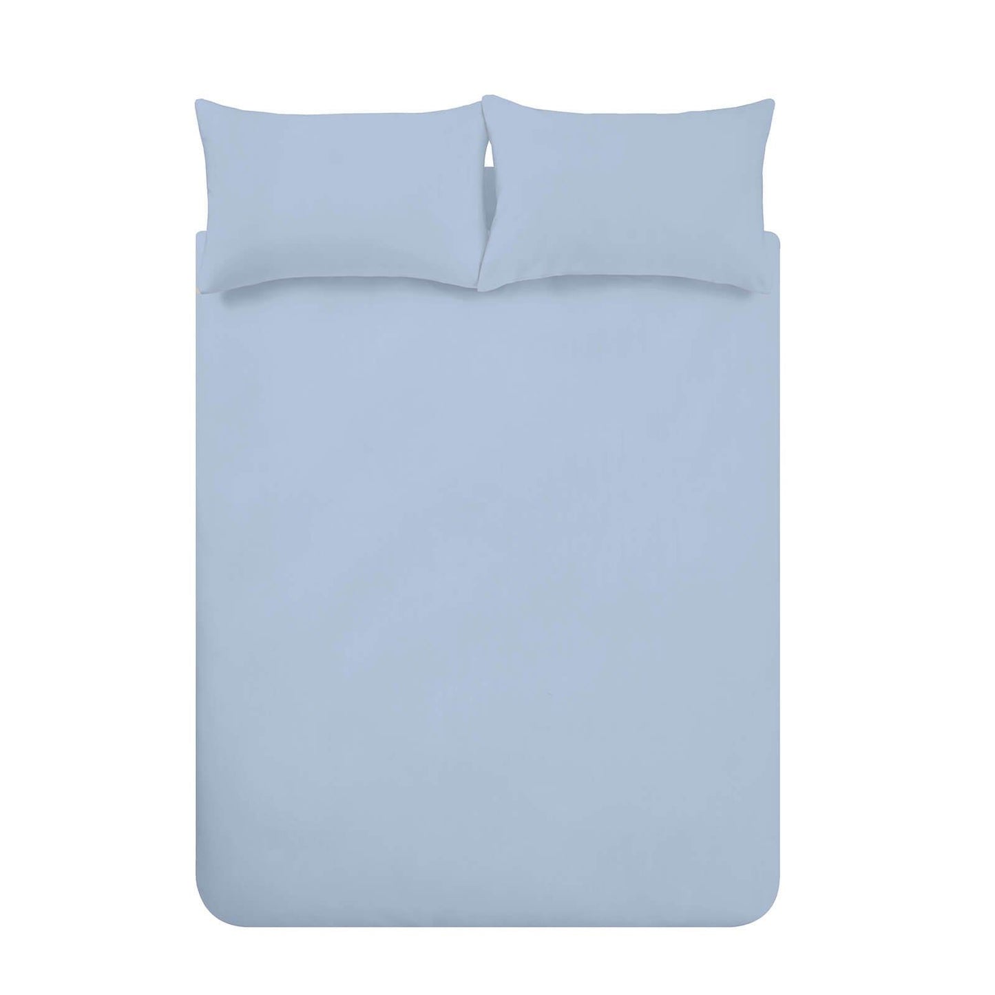 Brushed Cotton Lansfield Blue Duvet Cover Set