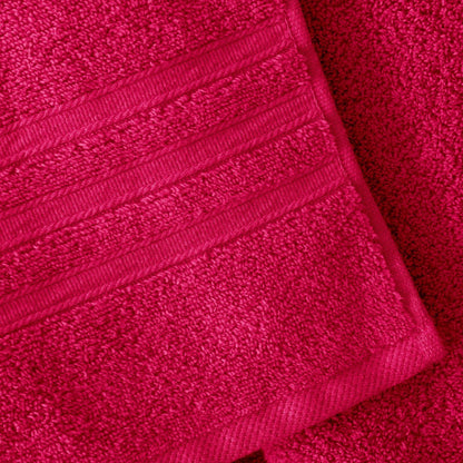 Catherine Lansfield Zero Twist Hot Pink Towel and Sheet
