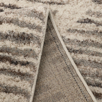 Gio Diamonds Geometric Natural Rug