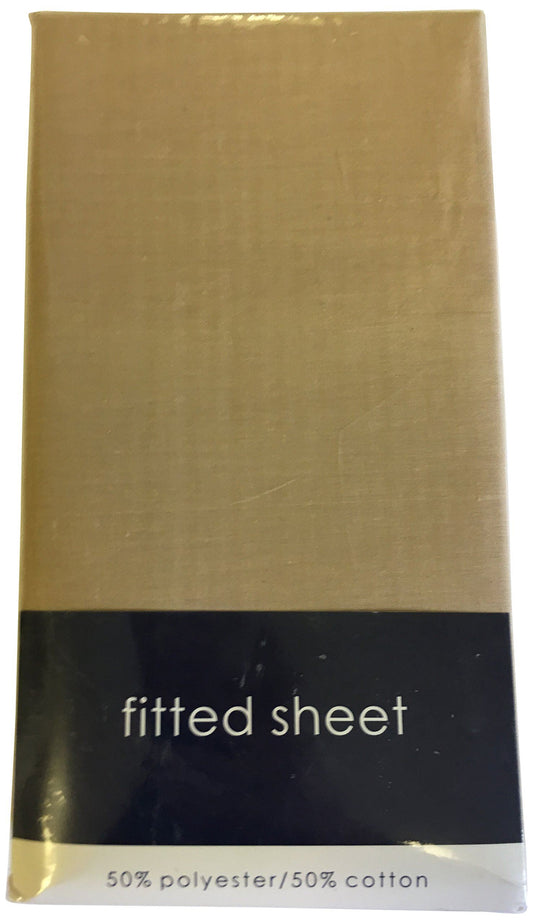 56P Natural Fitted Sheet