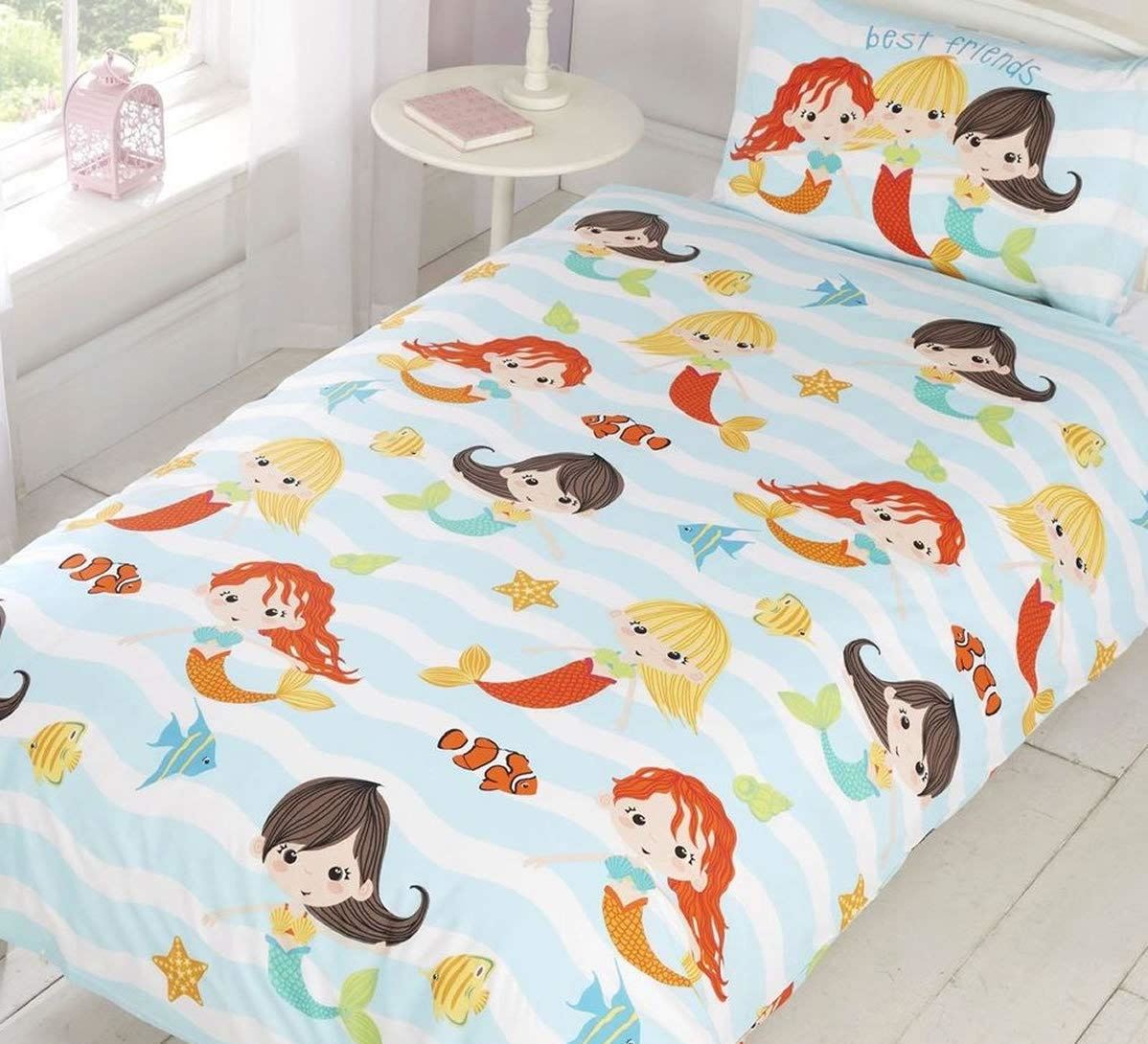 Mermaid Friends Multi Duvet Set