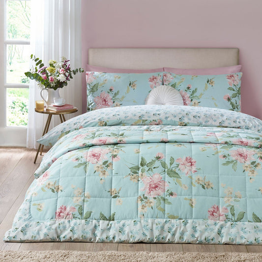 catherine-lansfield-avebury-floral-duck-egg-blue-bedspread-220x230cm