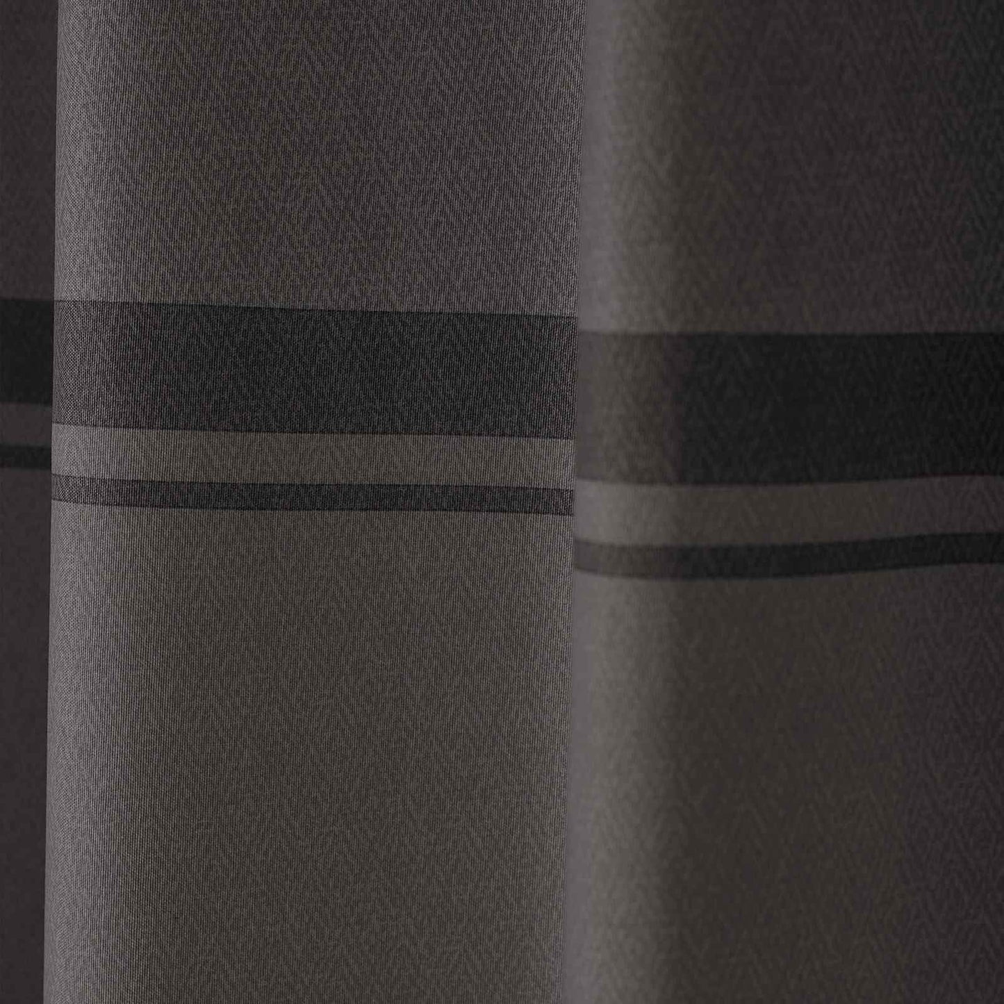 Melville Lined Grey Curtains Two Panels