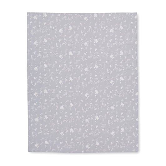 Meadowsweet Floral White Grey Table Cloth