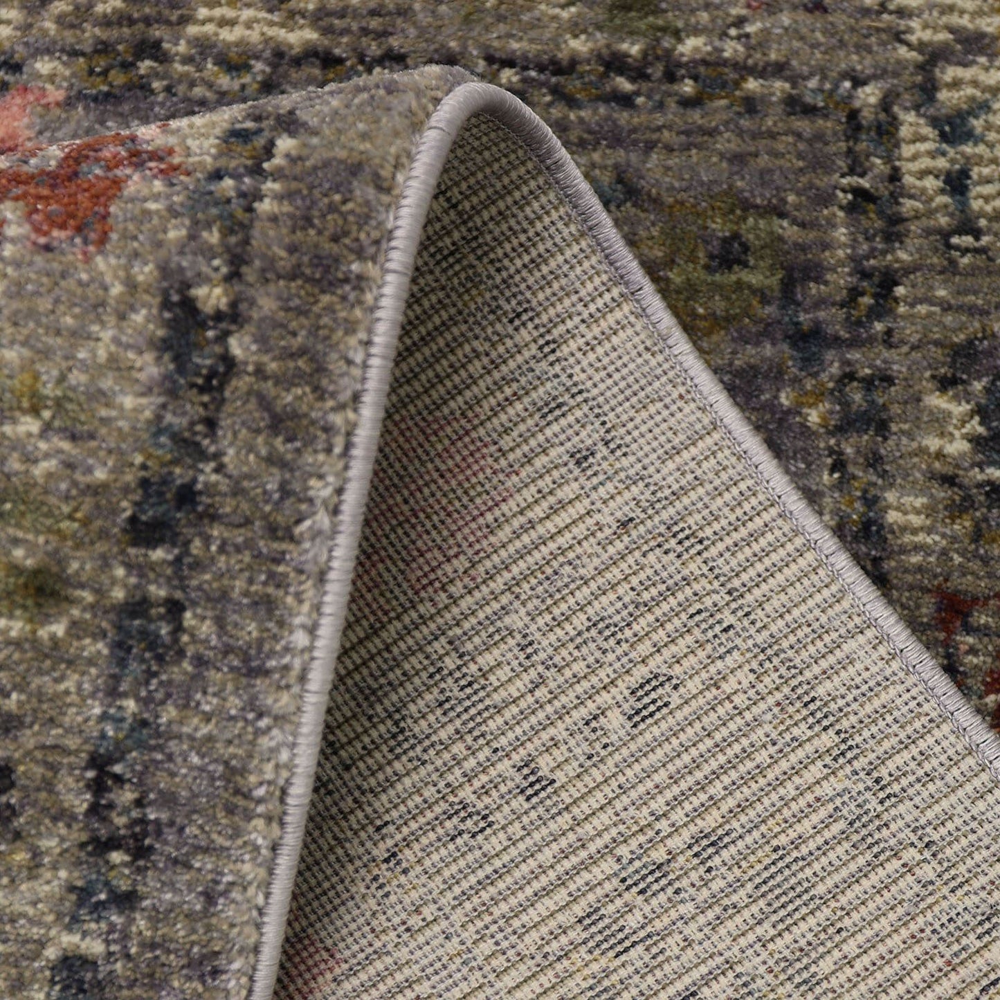 Orner Traditional Grey Rug