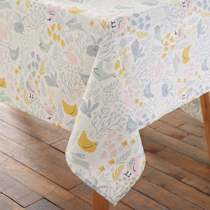 Cottage Friends Natural Table Cloth