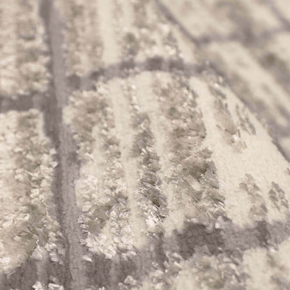Cadiz Lines Semi Plain Grey Rug