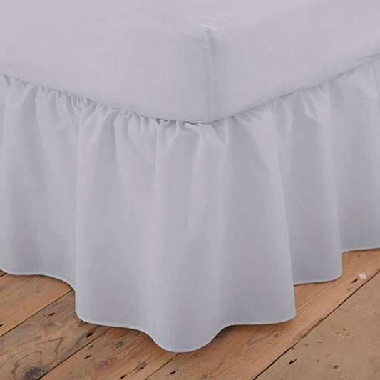 Poetry Grey Fitted Valance Sheet