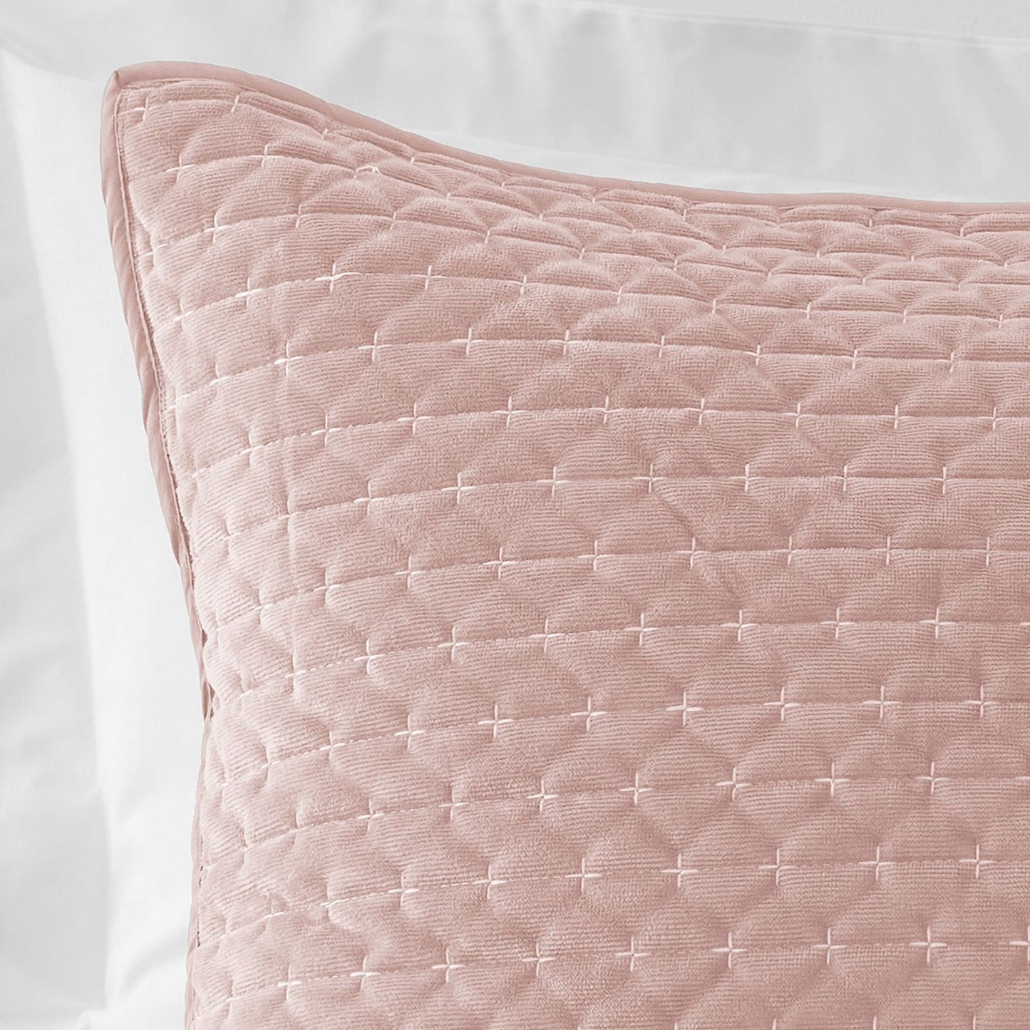 Bianca Attica Velvet Pink Pair with envelope closure - Pillow Sham