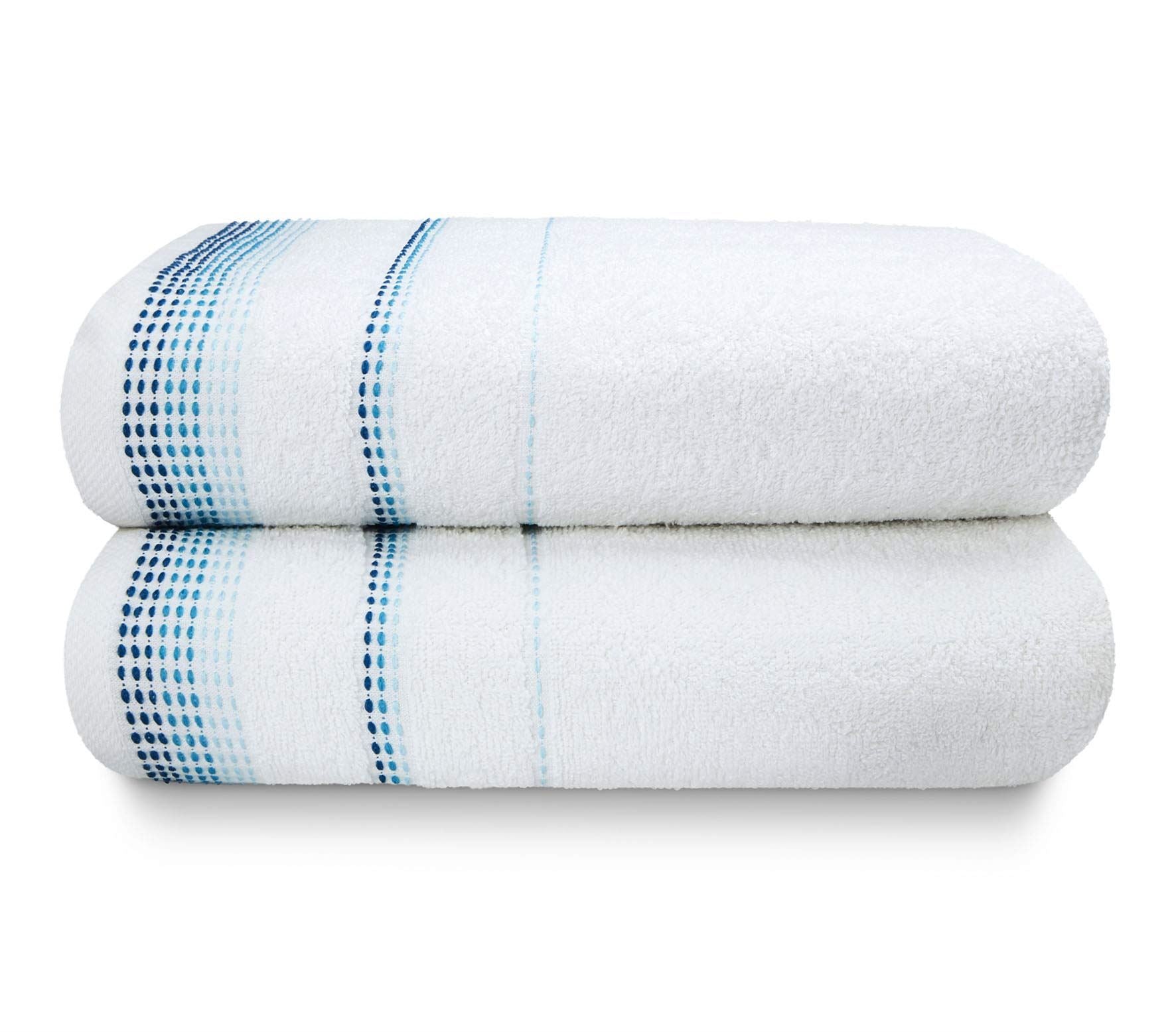 Berkley White Bath Sheet Pair