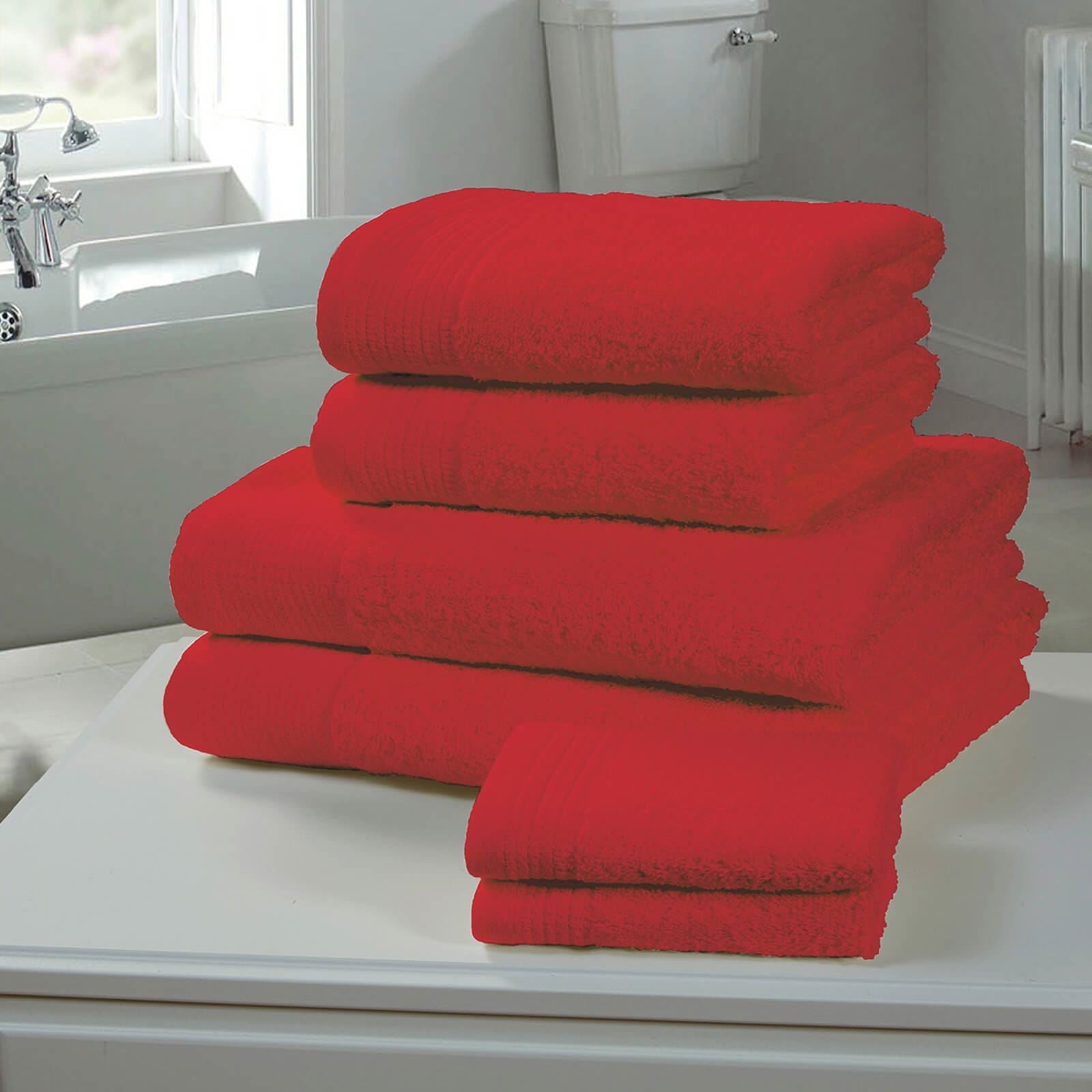 Chatsworth Red Bath Mat