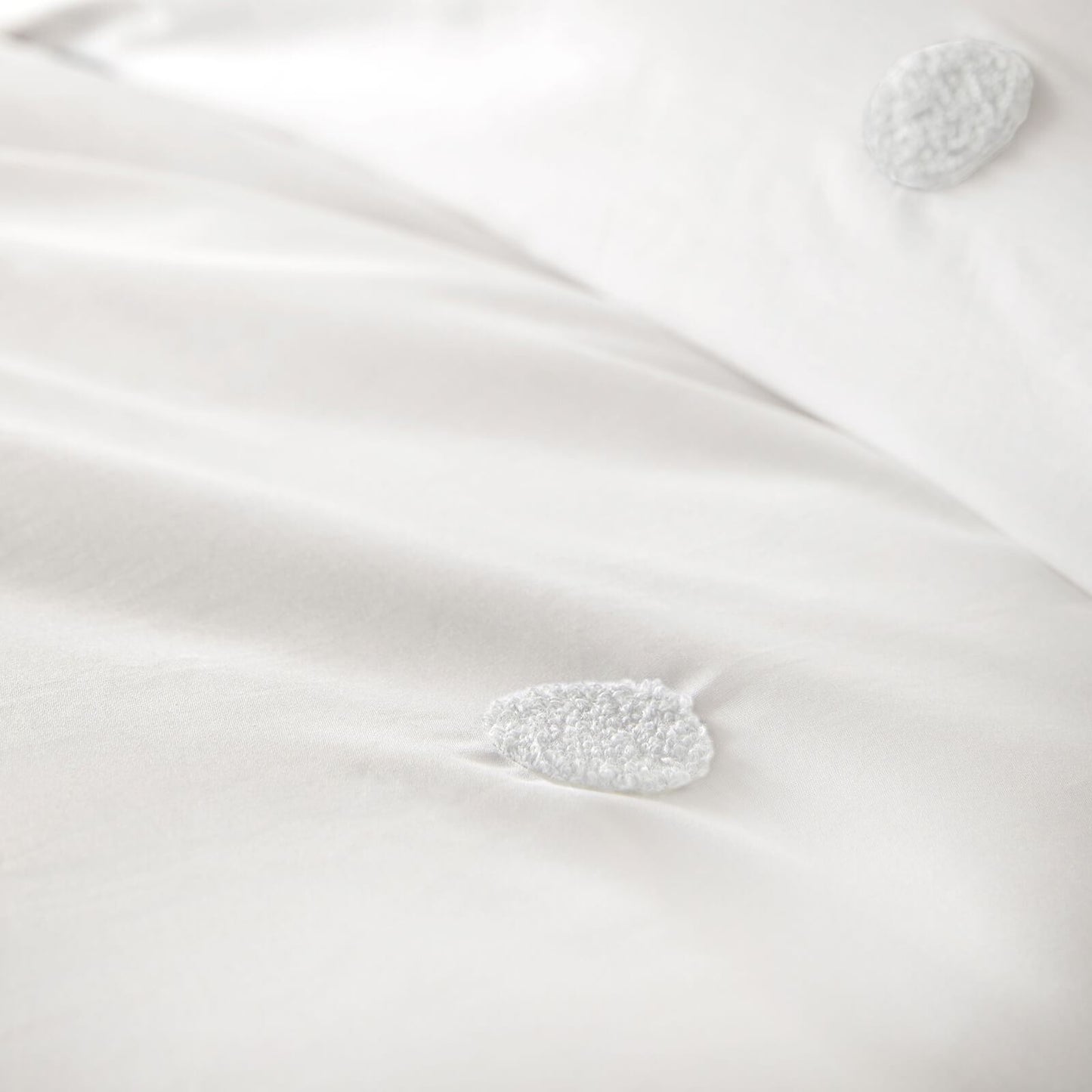 Dot Garden White/White Duvet Set
