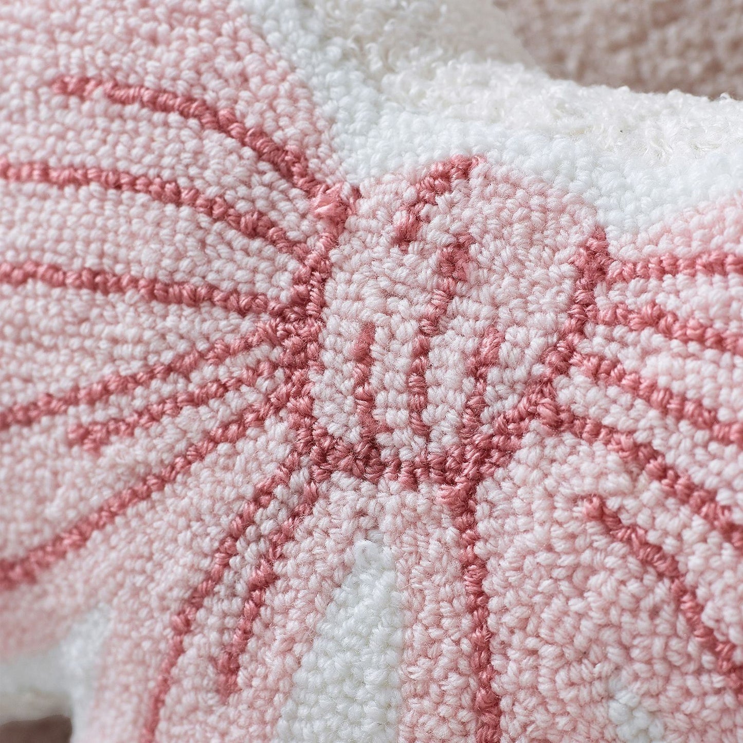 Catherine Lansfield Bow Pink 3D Shaped Cushion - 45x43cm