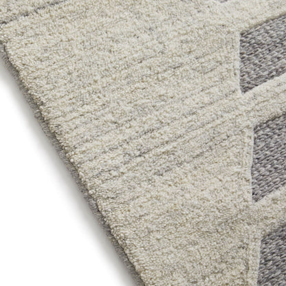 Stellar Ladder Textured Natural Rug