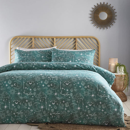 Celestial Green Duvet Set