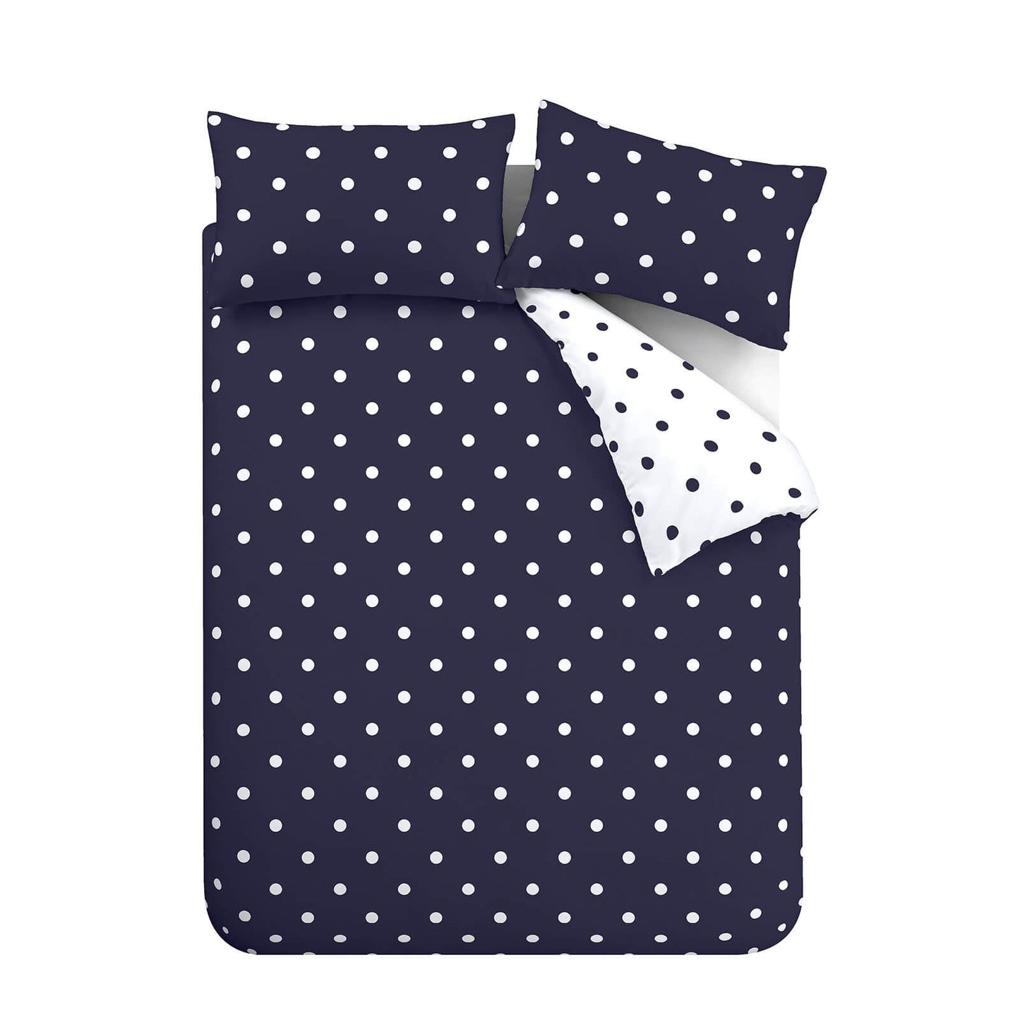 Spot Navy Duvet Set