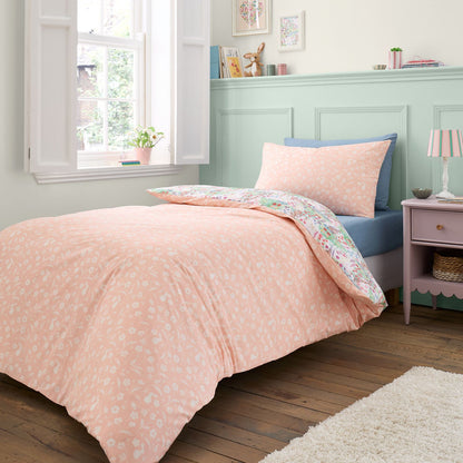 Belle & Boo Meadow Bunnies Blue Duvet Cover Set