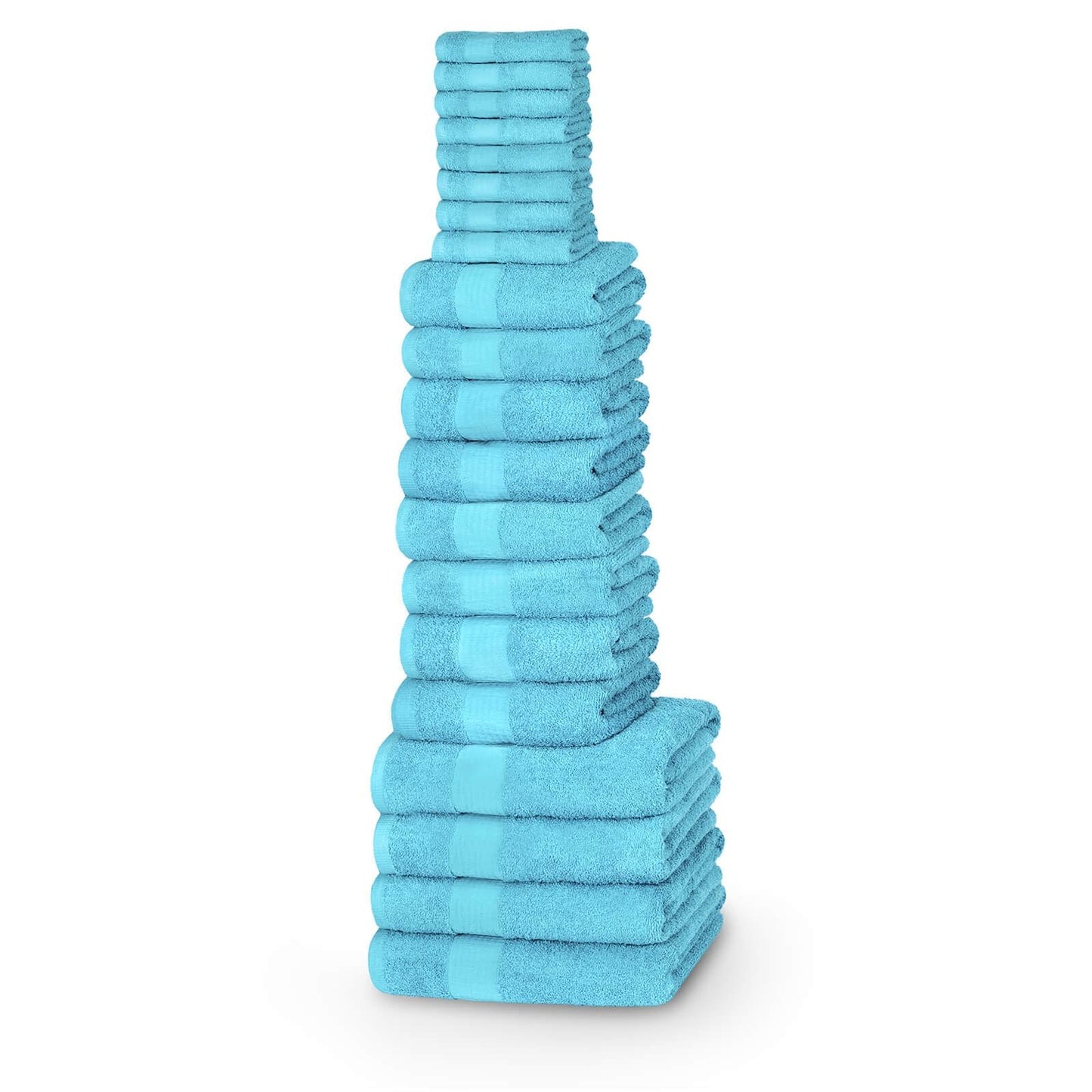 W500 Luxurious Turquoise Towel Bale