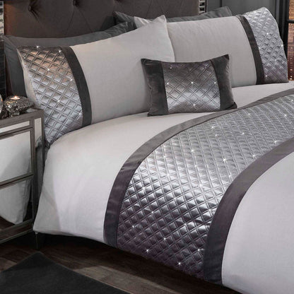 Hollywood Silver Duvet Set