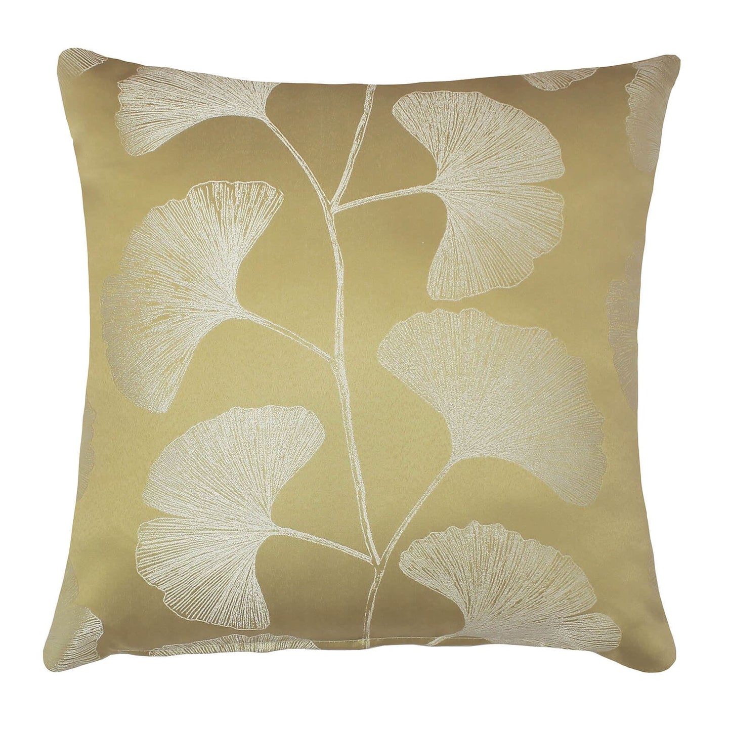 Gingko Tulip Ochre Cushion Cover