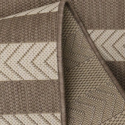 County Stripe Natural Rug
