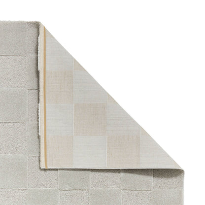 Elio 69924 Silver Modern Geometric Rug