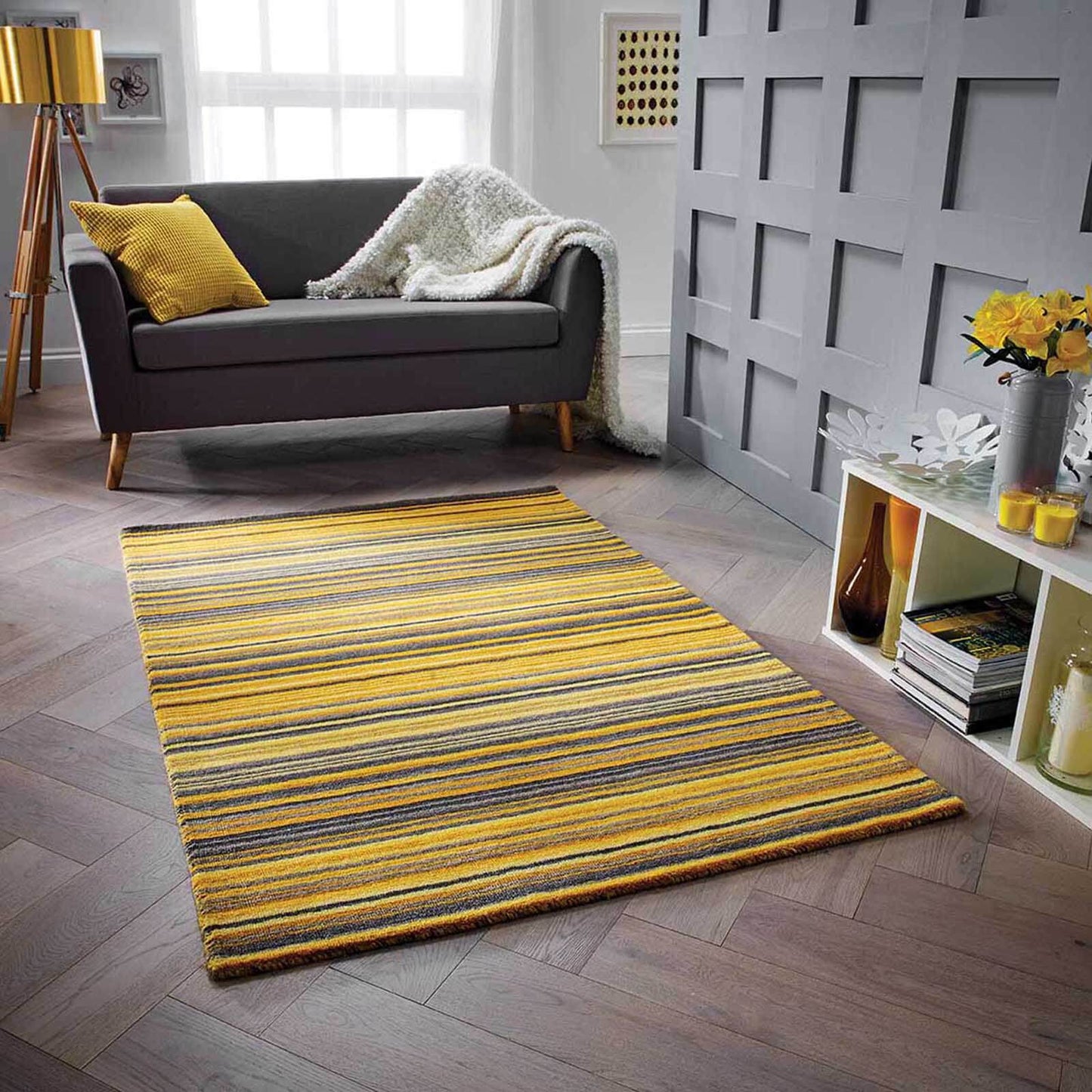 Oriental Weavers Carter Yellow Rug