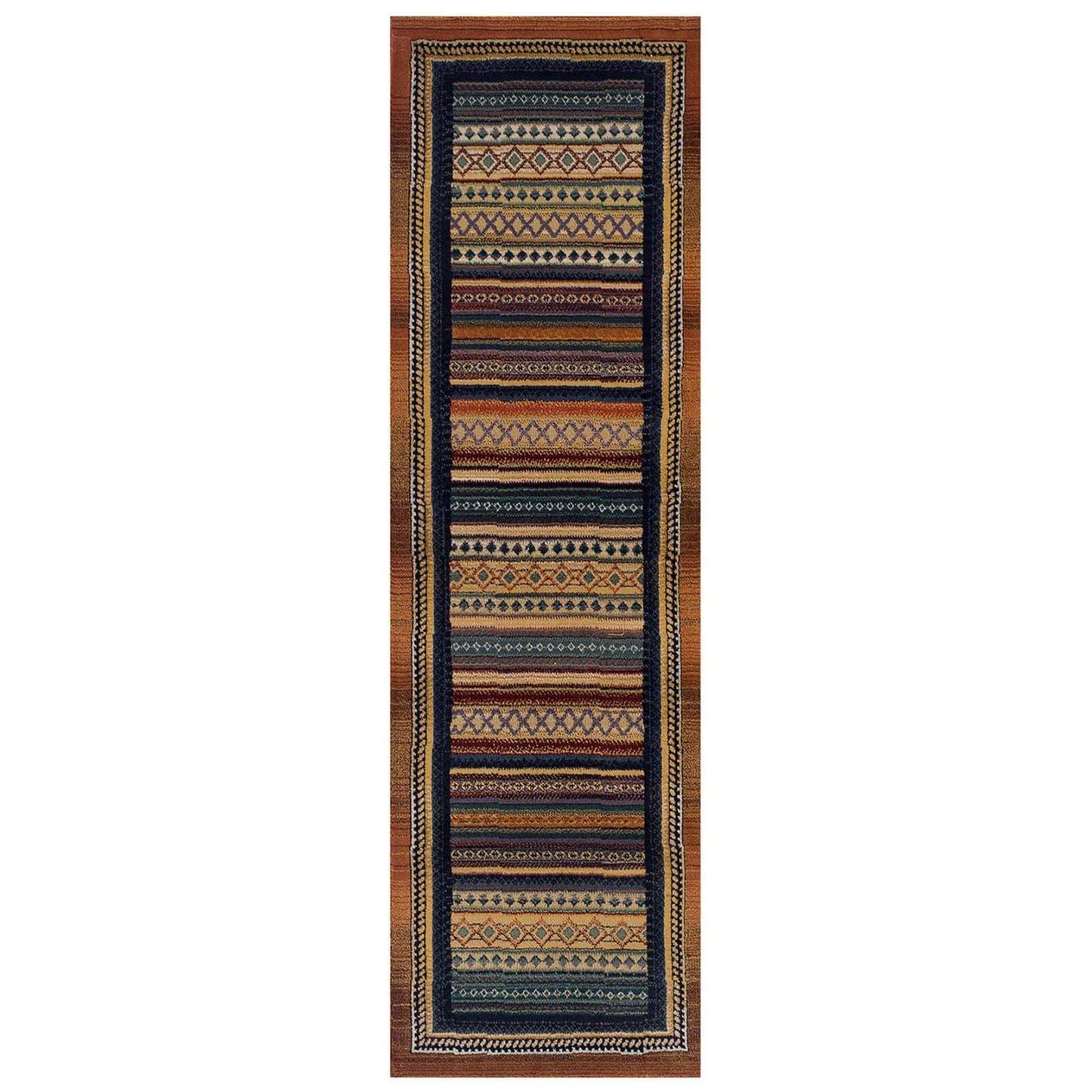 Oriental Weavers Gabbeh 933 R Beige / Blue / Rust Rug