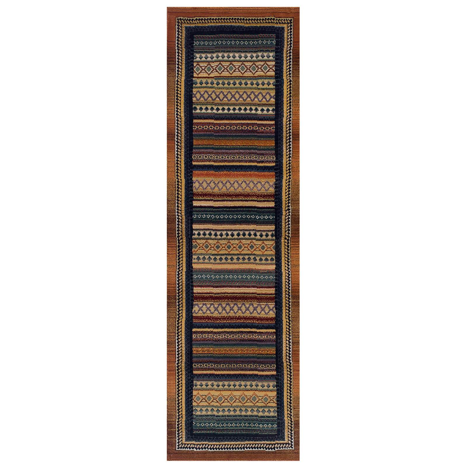 Oriental Weavers Gabbeh 933 R Beige / Blue / Rust Rug