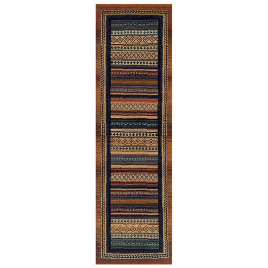 Oriental Weavers Gabbeh 933 R Beige / Blue / Rust Rug