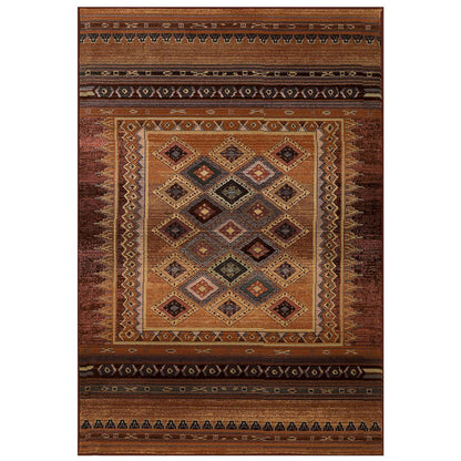 Oriental Weavers Gabbeh 107 R Rust Rug