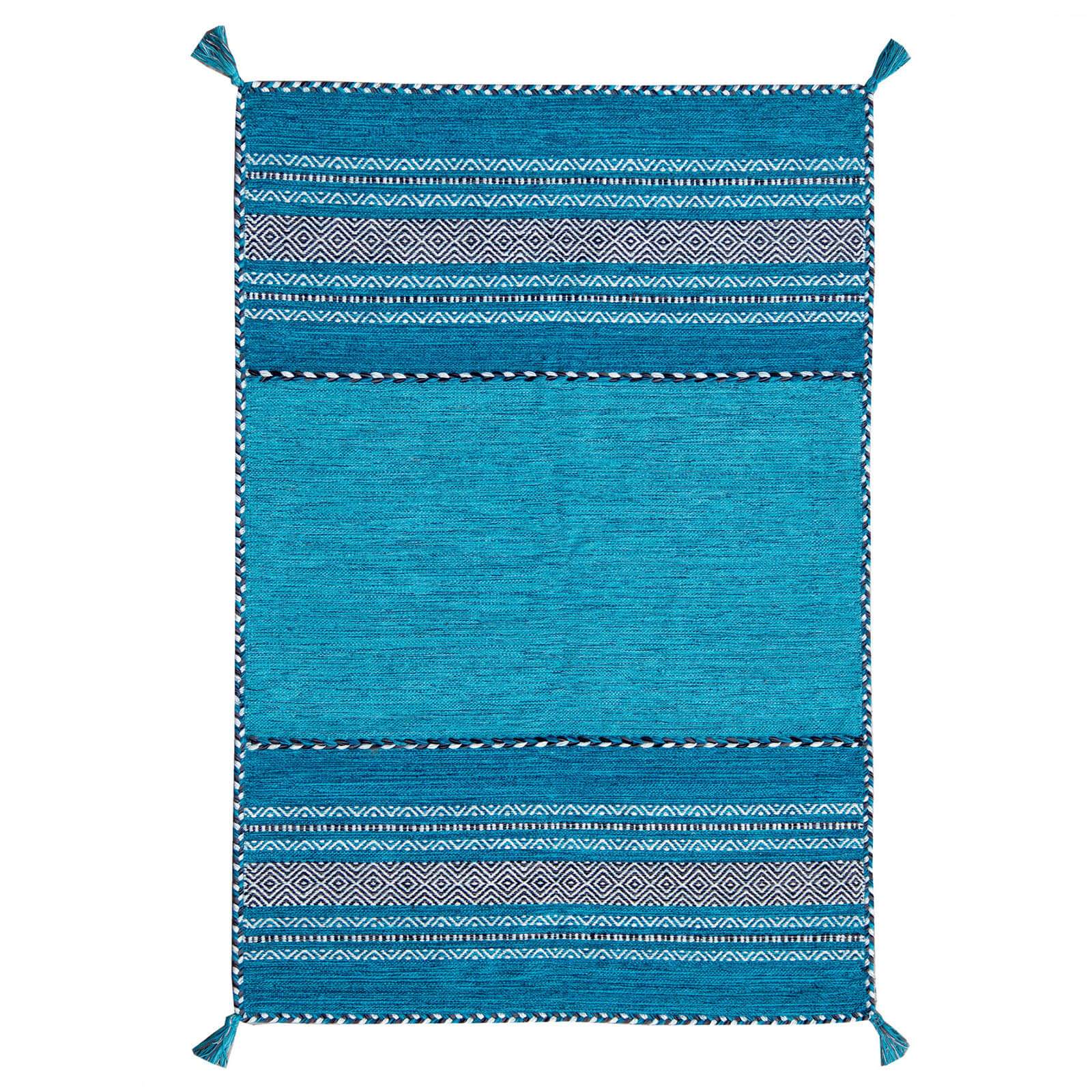 Oriental Weavers Kelim Teal Rug