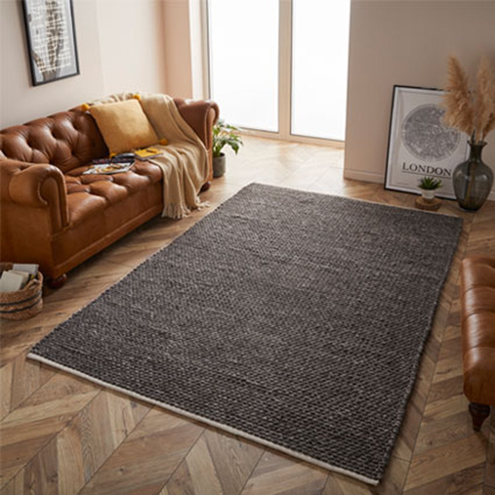 Oriental Weavers Savannah Charcoal Rug