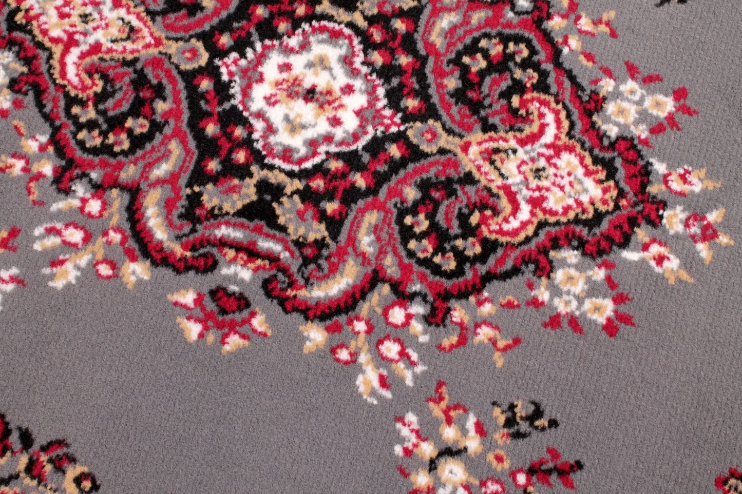 Traditional Poly Lancashire Grey Rugs